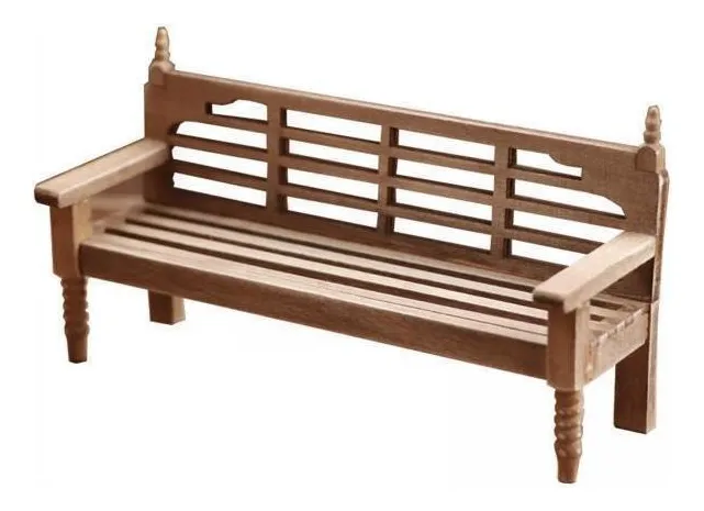 Shaoke 2 Muebles de Banco de Jardín Al Aire Libre